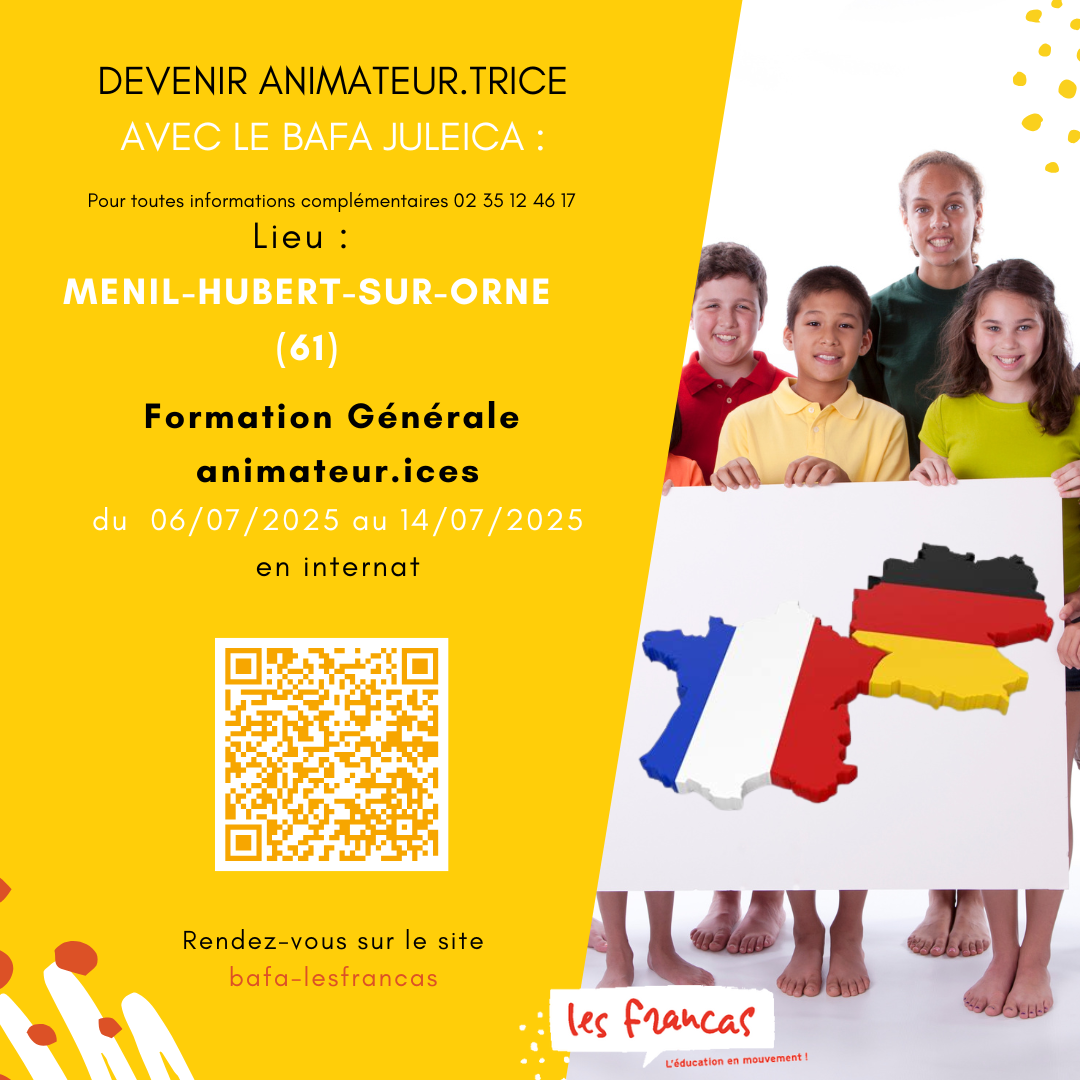 BAFA JULEICA > Formation Générale en Internat